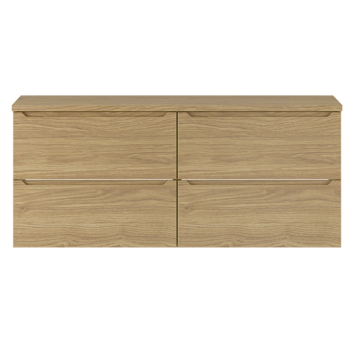 Meuble sous-vasque 120cm plan de toilette Viggo Bois - vue 2