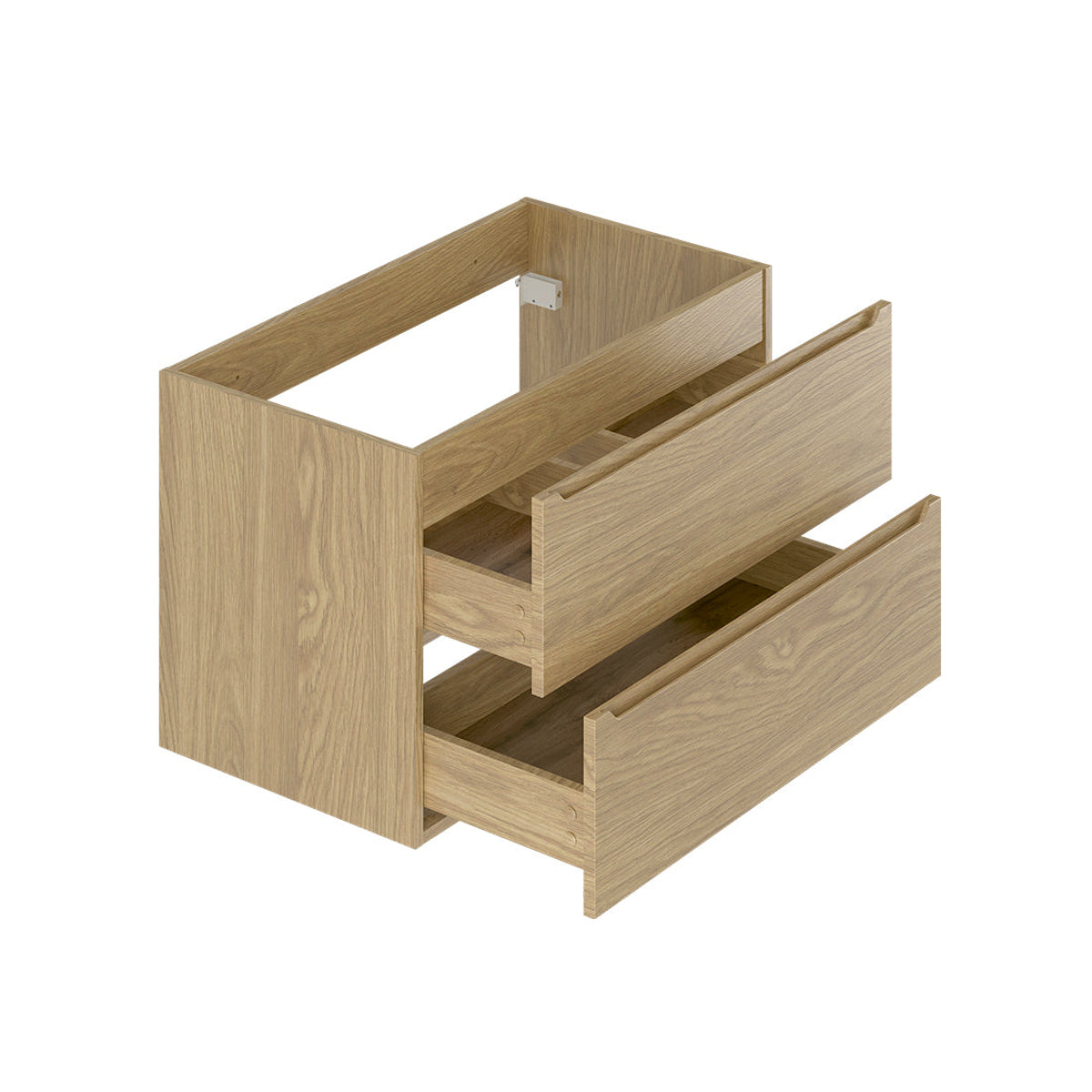 Meuble sous-vasque 80cm plan de toilette Viggo Bois - vue 3