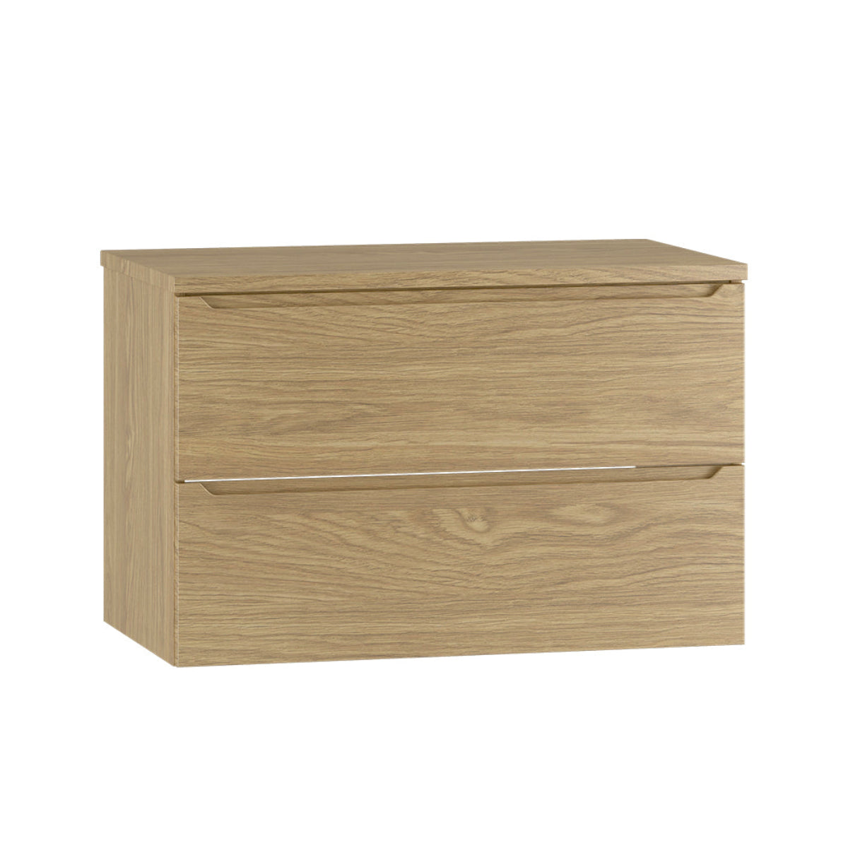 Meuble sous-vasque 80cm plan de toilette Viggo Bois