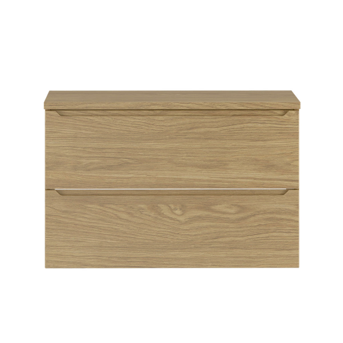 Meuble sous-vasque 80cm plan de toilette Viggo Bois - vue 2