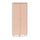 Armoire 2 portes Alycia Beige et Rose