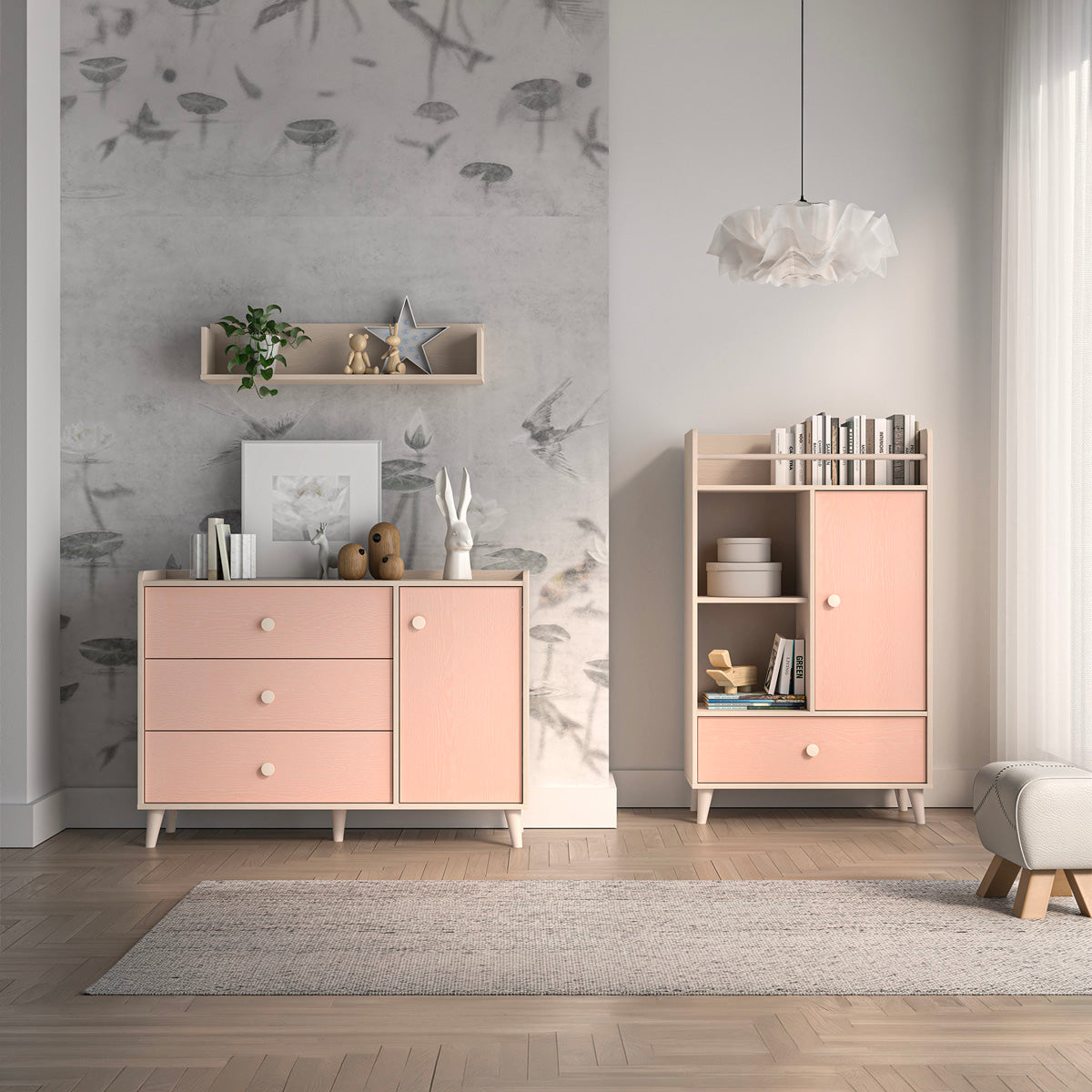 Etagère murale Alycia Beige