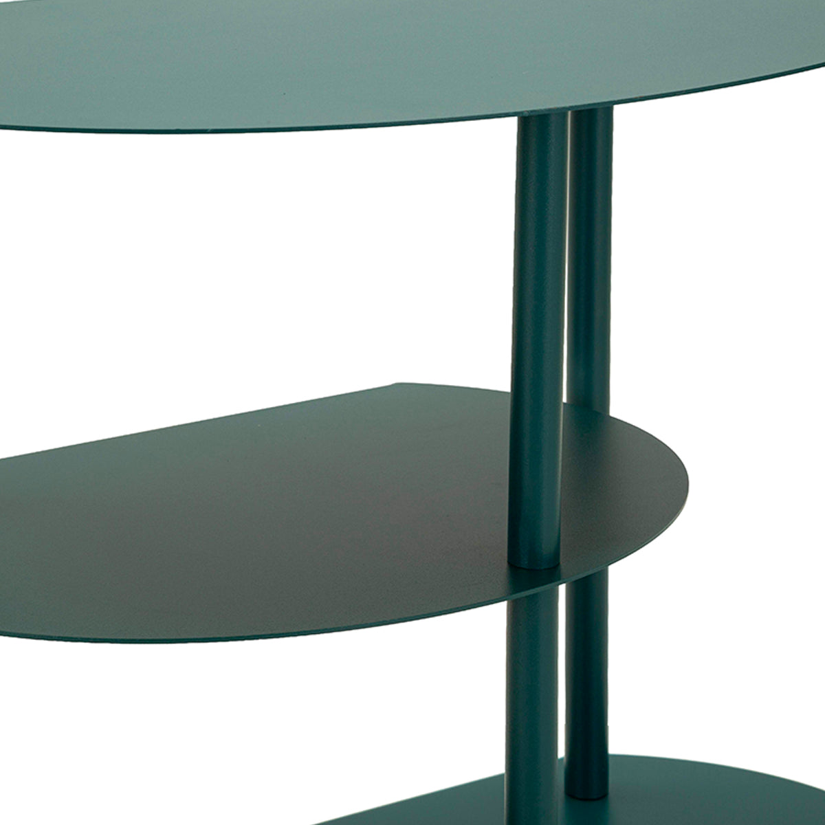 Chevet en métal 3 étagères Aries Bleu - vue 5