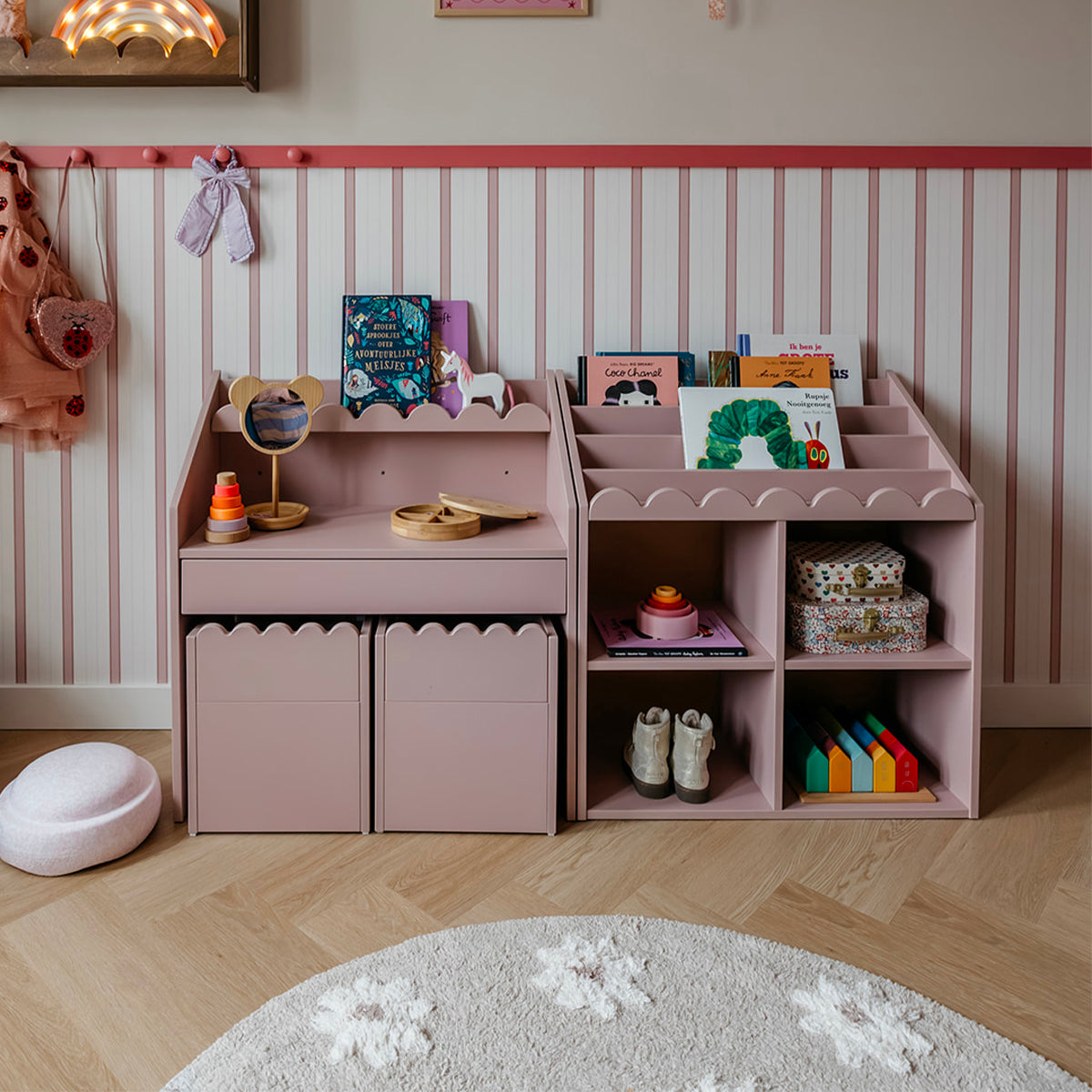 Chaise Bellamy Book Nook Rose