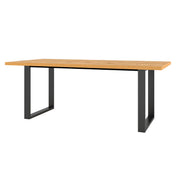 Table à manger 6 places Eden Bois et Metal