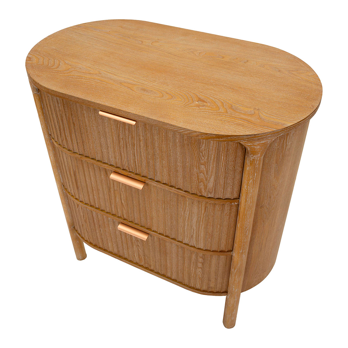 Commode 3 tiroirs Ernesto Bois de sapin - vue 5
