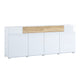 Buffet 4 portes 1 tiroir Jules Blanc et Bois