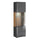 Vitrine 1 porte avec LED Jules Gris et Bois