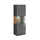 Vitrine murale 1 porte avec LED Jules Gris et Bois
