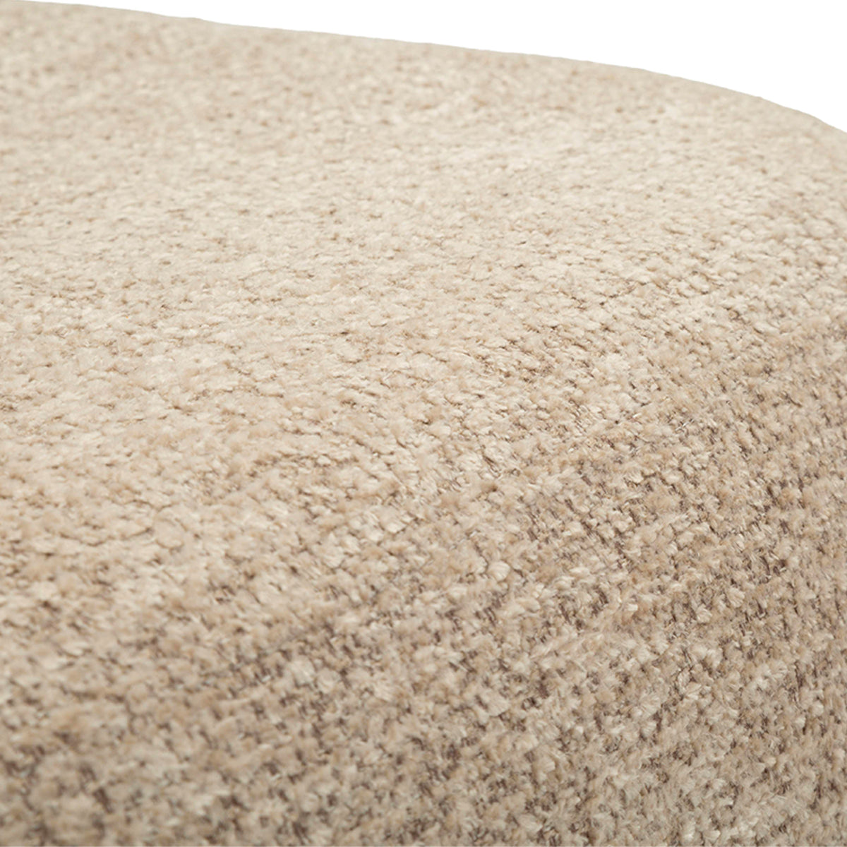 Fauteuil Yumé tissu bouclette Taupe - vue 8