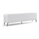 Meuble TV 4 portes 200 cm Philaé Blanc
