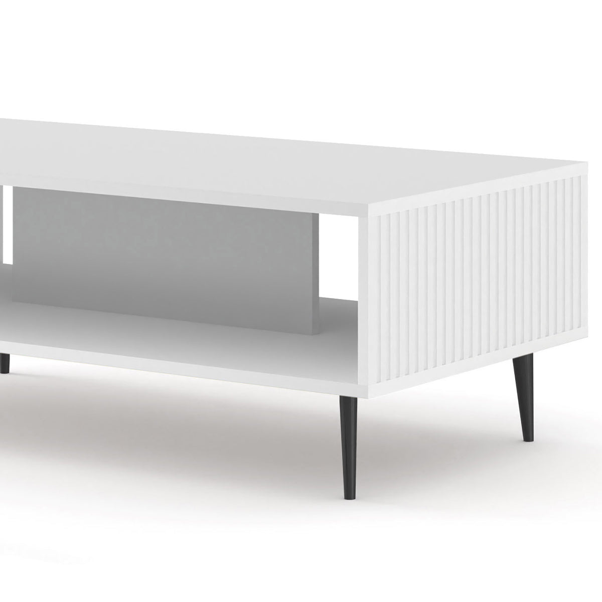 Table basse 90 cm Philaé Blanc - vue 2