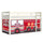 Lit Mi-Hauteur 90x200 sommier inclus housse Pompier Vipack Pino Blanc