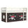 Lit Mi-Hauteur 90x200 sommier inclus housse Pirate Vipack Pino Blanc
