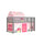 Lit Mi-Hauteur 90x200 Sommier Inclus et Housse Spring Vipack Pino Gris