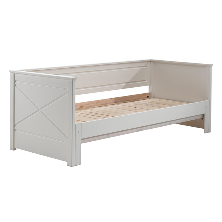 Lit capitaine 90x200 sommier inclus Vipack Scott Blanc - vue 3