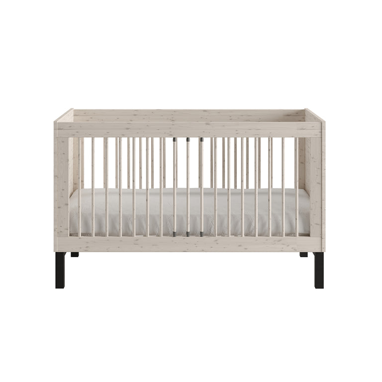 Lit évolutif 70x140 Pinio Country Bois blanchi - vue 2