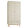Armoire 2 portes 1 tiroir Pinio Miloo Champagne
