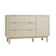 Commode 3 tiroirs 1 porte Pinio Miloo Champagne