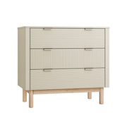 Commode 3 tiroirs Pinio Miloo Champagne