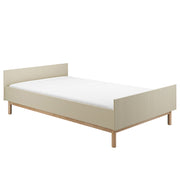 Lit 120x200 sommier inclus Pinio Miloo Champagne