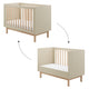 Lit évolutif 60x120 Pinio Miloo Champagne