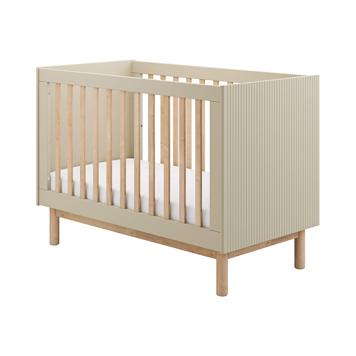 Lit évolutif 60x120 Pinio Miloo Champagne - vue 2