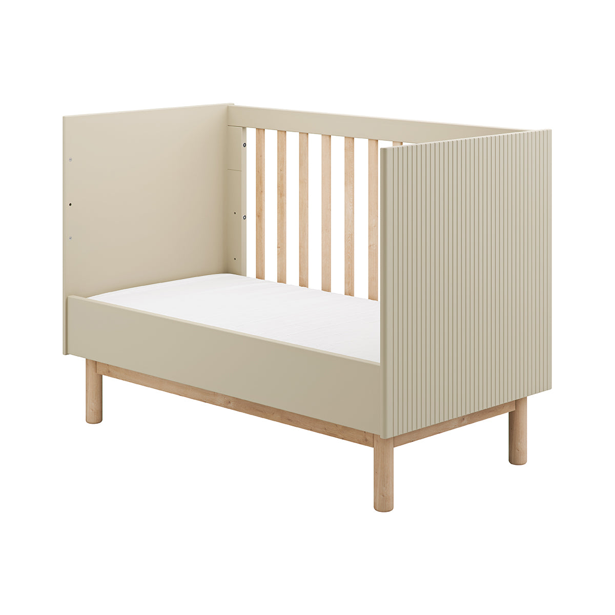 Lit évolutif 60x120 Pinio Miloo Champagne - vue 4