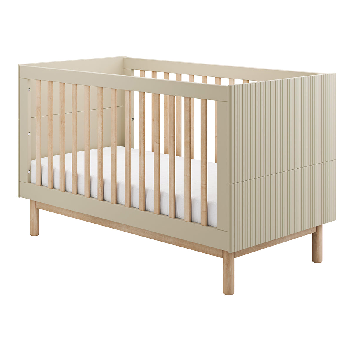 Lit évolutif 70x140 Pinio Miloo Champagne - vue 2