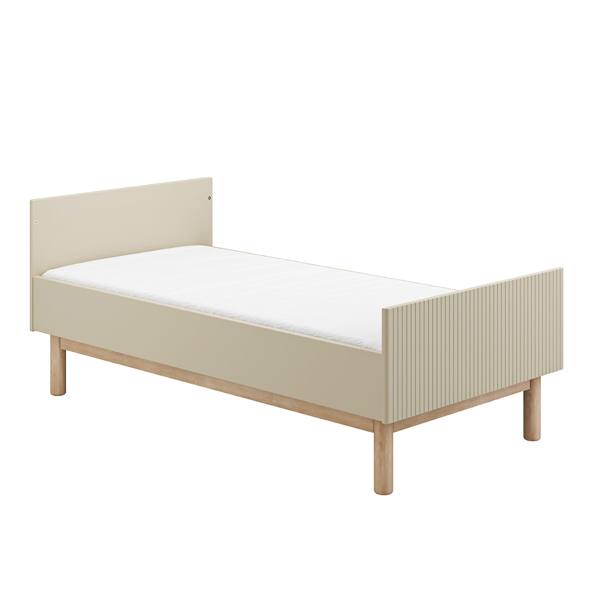 Lit évolutif 70x140 Pinio Miloo Champagne - vue 4