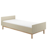 Lit 90x200 sommier inclus Pinio Miloo Champagne