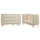 Lit évolutif 60x120 et commode 3 tiroirs 1 porte Pinio Miloo Champagne