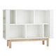 Bibliothèque Pinio Miloo Blanc