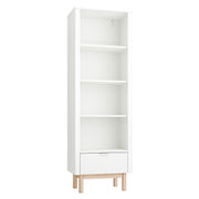 Bibliothèque colonne Pinio Miloo Blanc