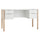 Bureau 4 tiroirs Pinio Miloo Blanc