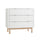 Commode 3 tiroirs Pinio Miloo Blanc