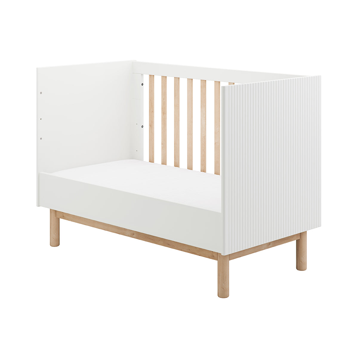 Lit évolutif 60x120 Pinio Miloo Blanc - vue 4