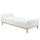 Lit 90x200 sommier inclus Pinio Miloo Blanc