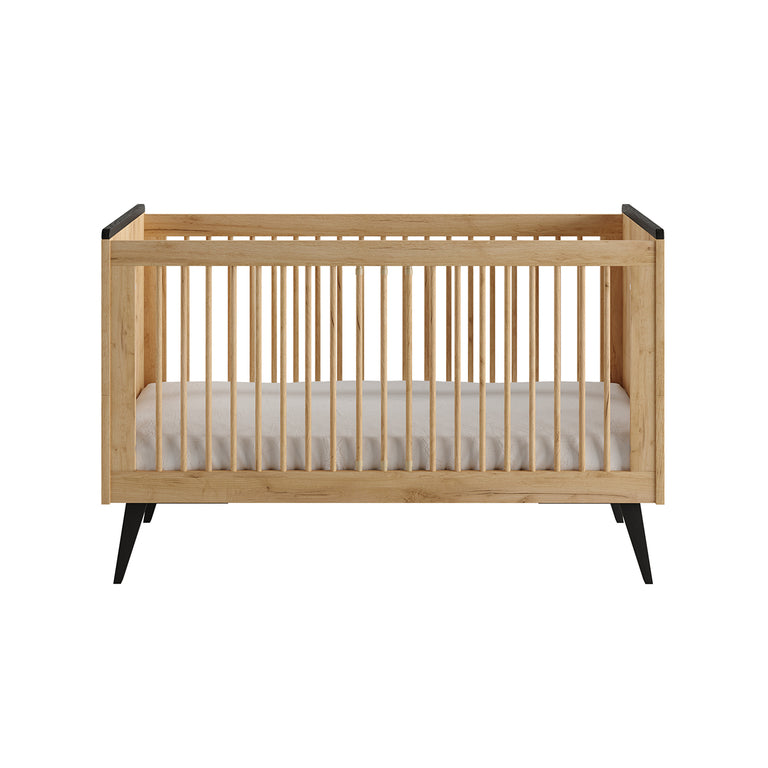 Lit évolutif 70x140 Pinio Retro Bois - vue 2