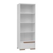 Bibliothèque Pinio Snap Blanc et bois