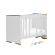 Lit bébé Pinio Snap Blanc et bois