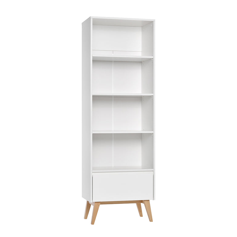 Bibliothèque colonne Pinio Swing - Blanc et bois