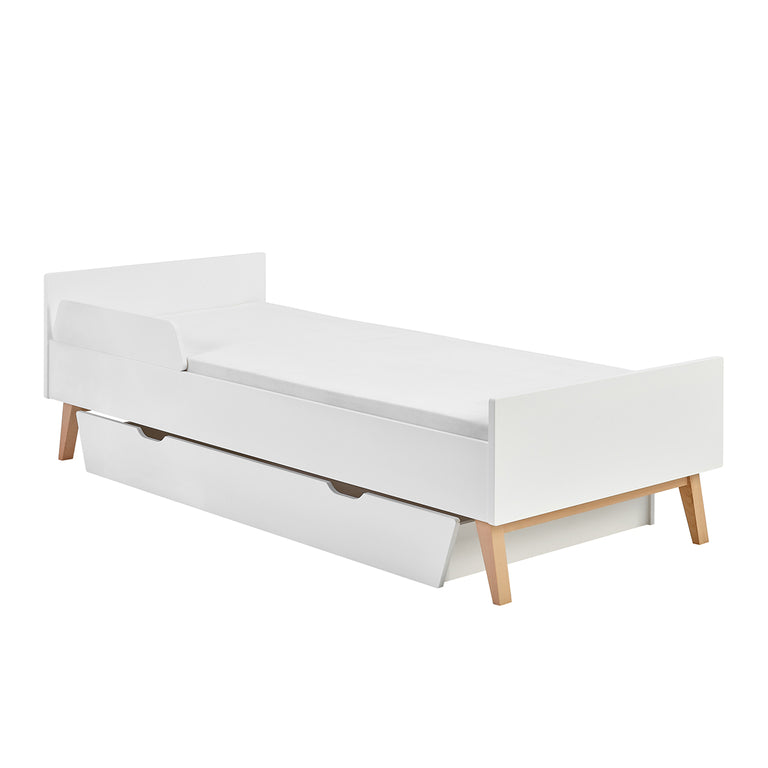 Tiroir de lit 90x200 Pinio Swing - Blanc - vue 2