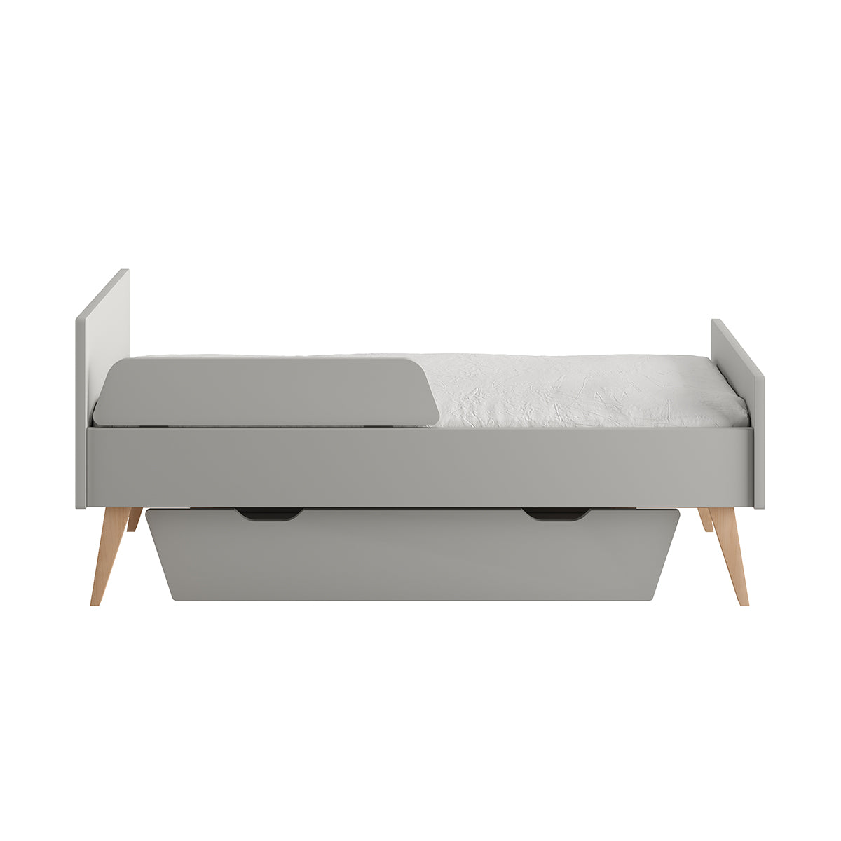 Tiroir de lit 70x140 Pinio Swing Gris - vue 4