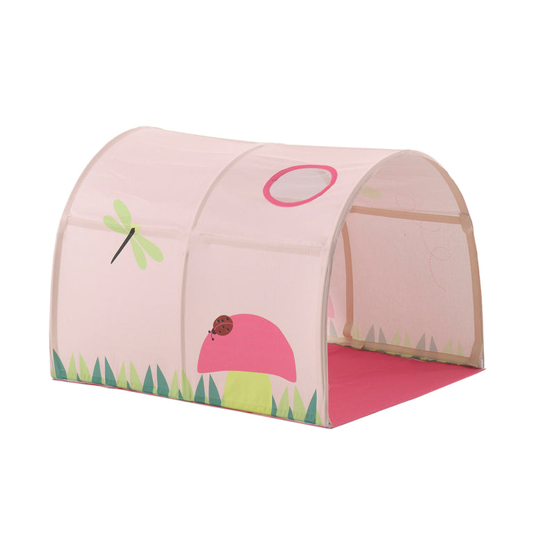 Lit Mi-Hauteur 90x200 avec Toboggan Sommier Inclus et Housse Spring Vipack Pino - Blanc - vue 4