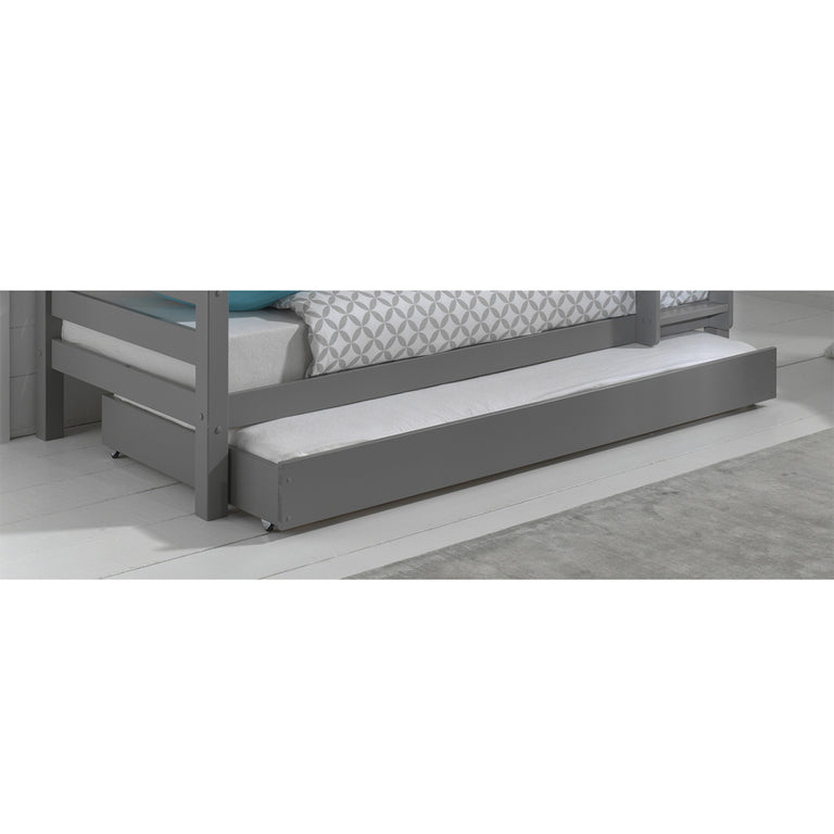 Tiroir de lit 90x195 Vipack Pino Gris - vue 2