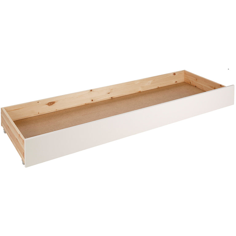 Lit capitaine 90x200 sommier et tiroir inclus Vipack Scott Blanc - vue 7