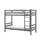Lit Superposé 90x200 Hauteur 160 cm Sommier Inclus Vipack Pino Gris
