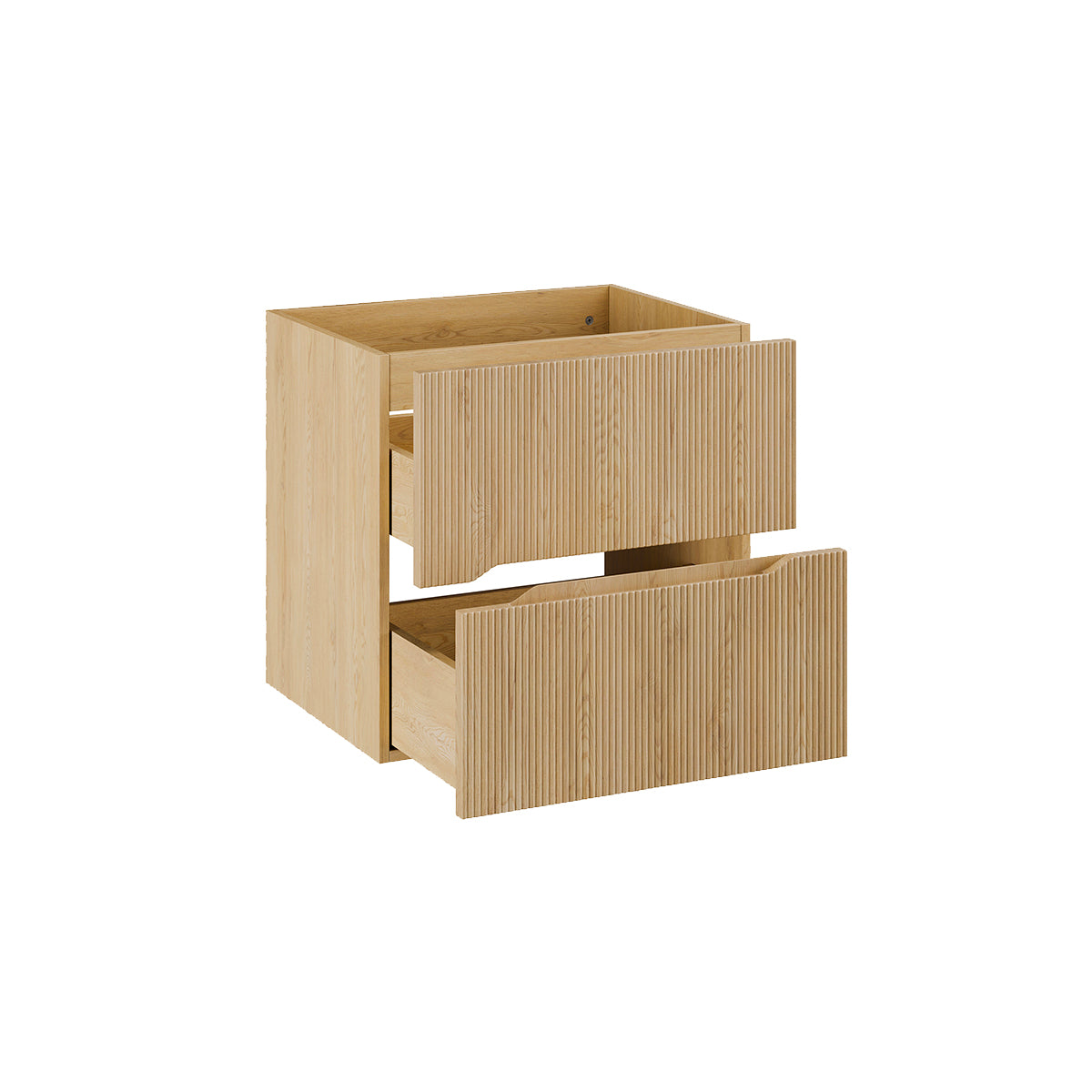 Meuble double vasque encastrée 120cm Isaline Bois - vue 3