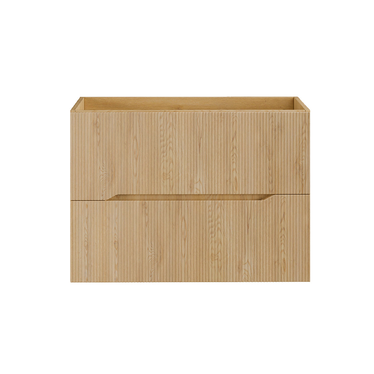 Meuble sous-vasque 80cm Isaline Bois - vue 2